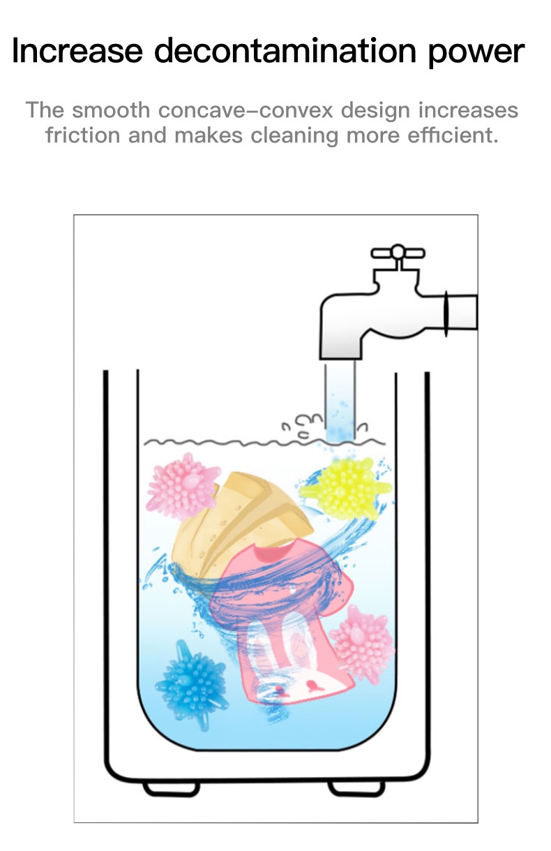 Magic Laundry Ball Reusable Washing Ball-6